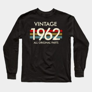 Vintage 1962 All Original Parts Long Sleeve T-Shirt